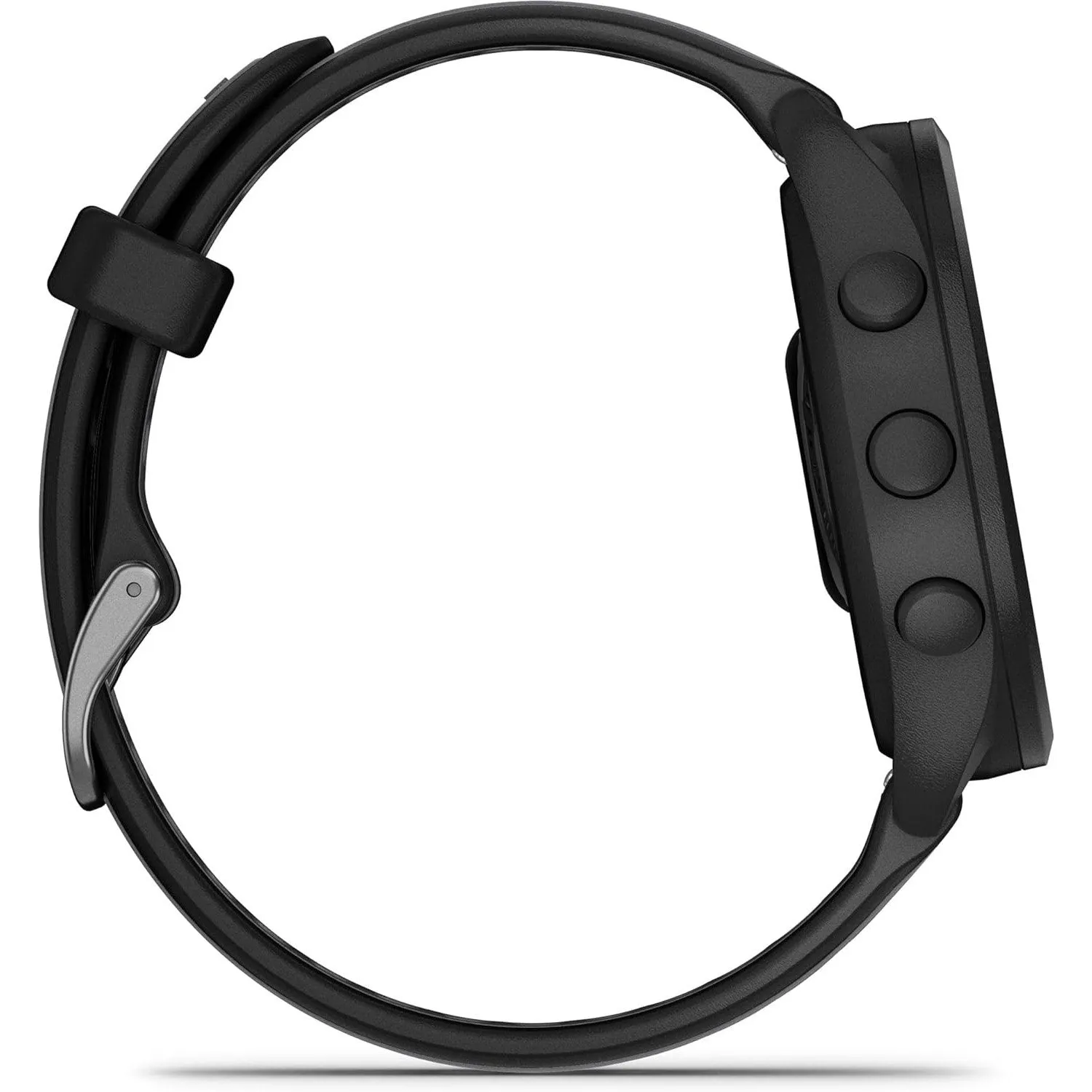 Garmin Forerunner 165 Music Smart Sport Watch Black  Slate Gray   HRM 200 (XS-S) Bundle