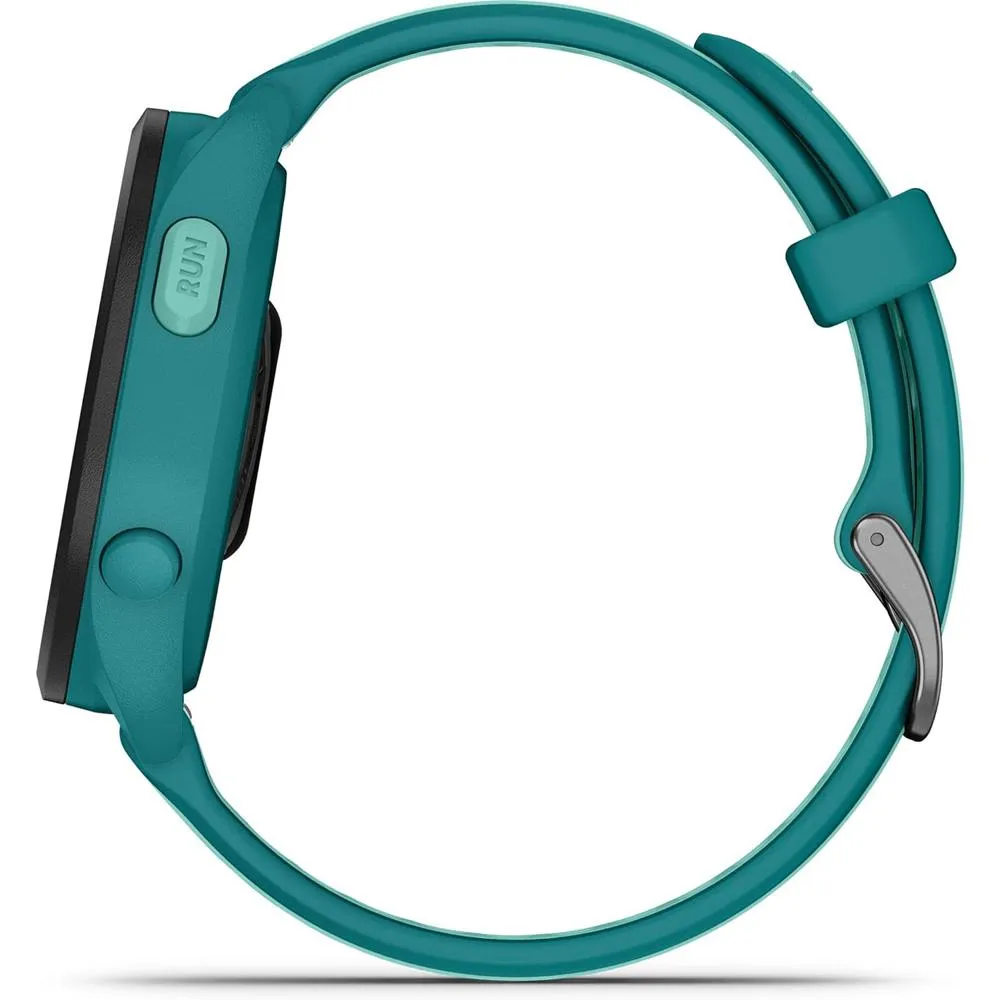 Garmin Forerunner 165 Music Smart Sport Watch, Turquoise   Aqua w/ Accessories Bundle