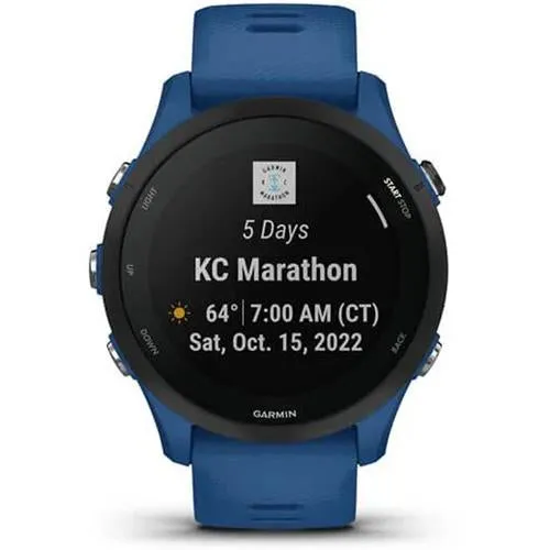 Garmin Forerunner 255 GPS Smartwatch, Tidal Blue
