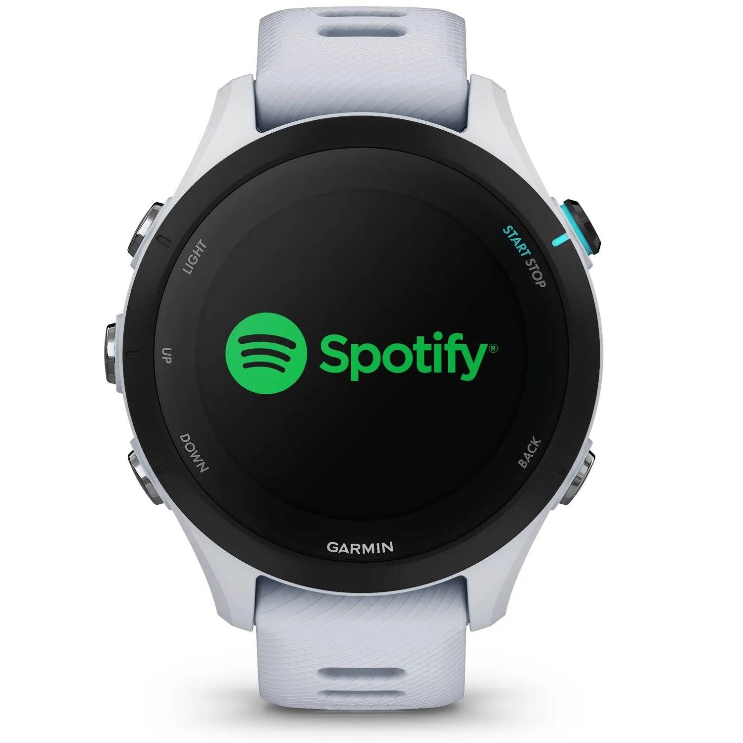 Garmin Forerunner 255S Music GPS Smartwatch, Whitestone