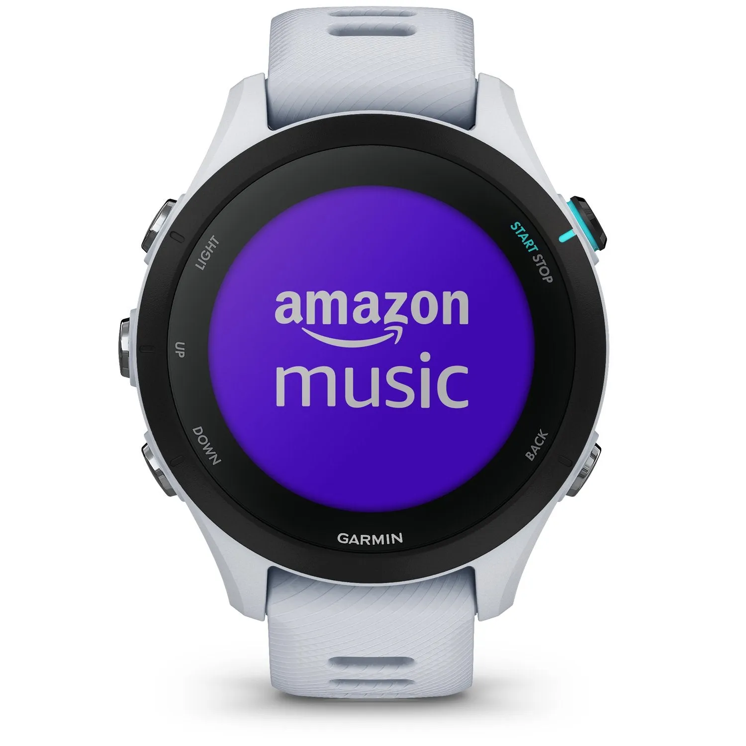 Garmin Forerunner 255S Music GPS Smartwatch, Whitestone
