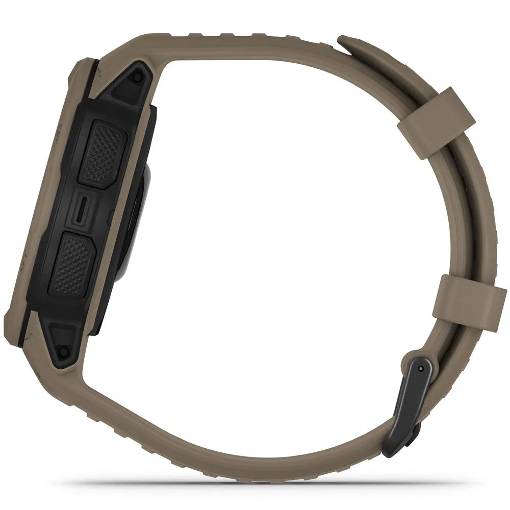 Garmin Instinct 2 Solar Smartwatch Tactical Edition Coyote Tan   2 Year Warranty