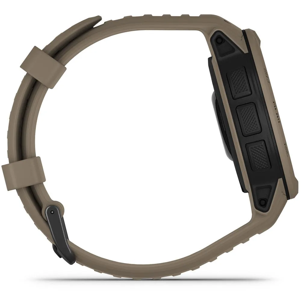 Garmin Instinct 2 Solar Smartwatch Tactical Edition Coyote Tan   2 Year Warranty