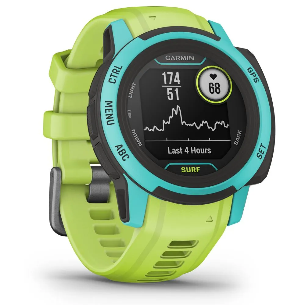 Garmin Instinct 2S Rugged Outdoor Smartwatch Surf Edition - Wakiki