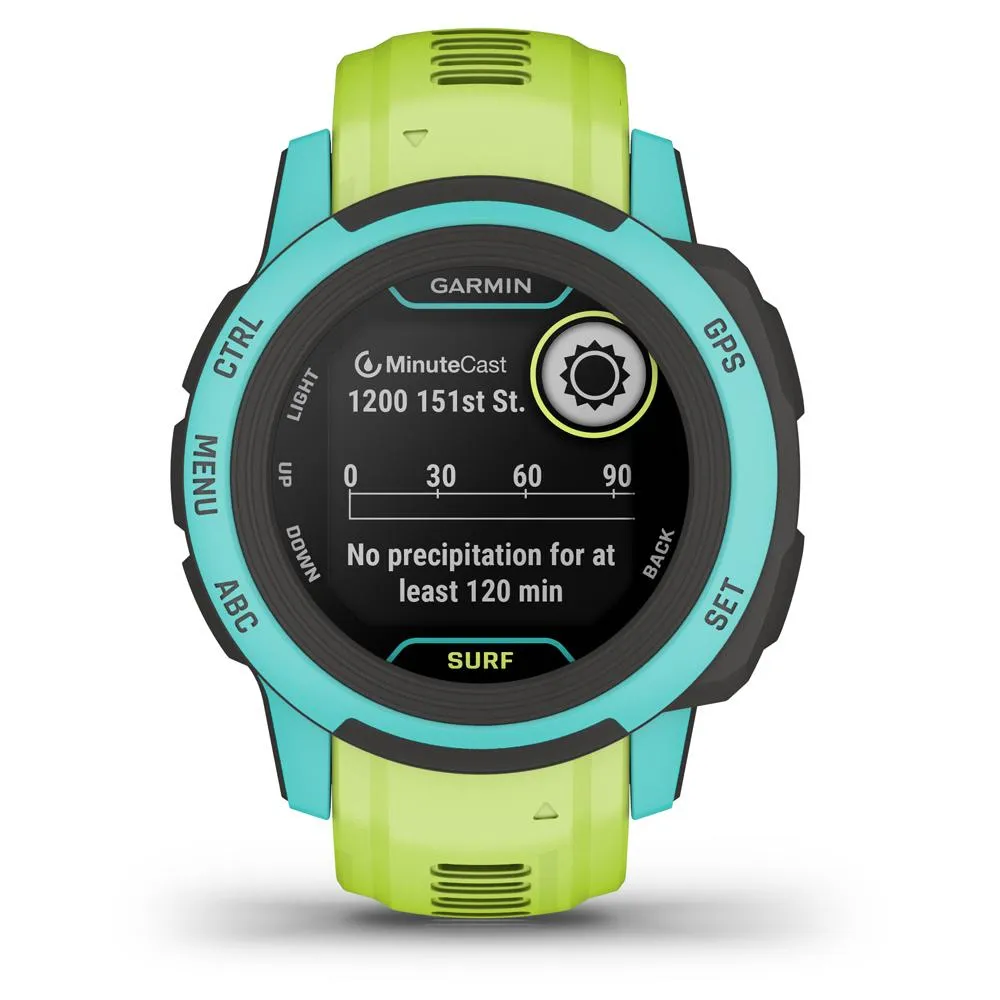 Garmin Instinct 2S Rugged Outdoor Smartwatch Surf Edition - Wakiki