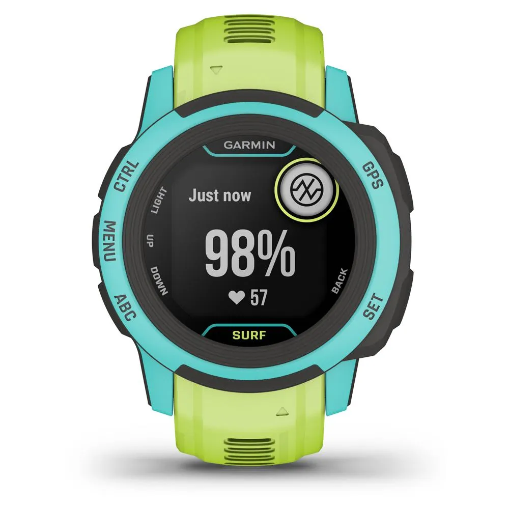 Garmin Instinct 2S Rugged Outdoor Smartwatch Surf Edition - Wakiki