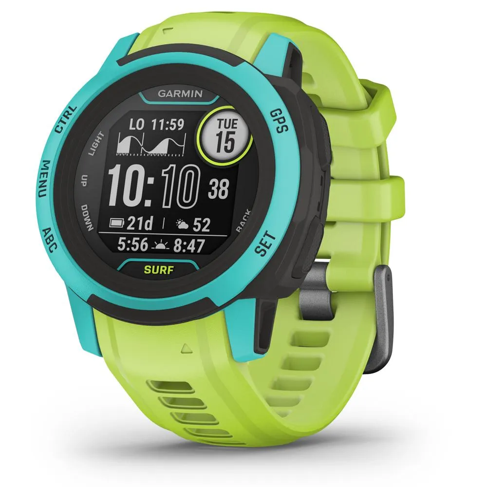 Garmin Instinct 2S Rugged Outdoor Smartwatch Surf Edition - Wakiki