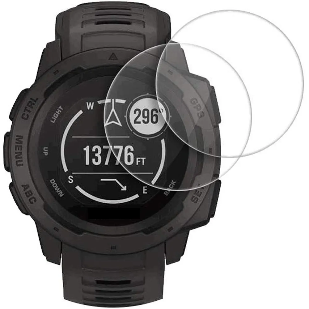 Garmin Instinct 3 - 45 mm GPS Smartwatch SOLAR Black with 2 Year Warranty Bundle
