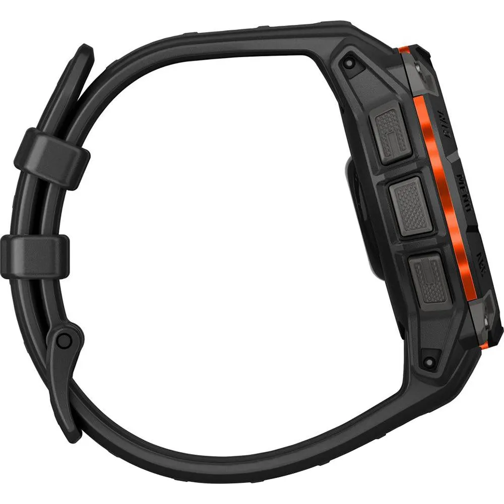 Garmin Instinct 3 - 45 mm GPS Smartwatch SOLAR Black with 2 Year Warranty Bundle