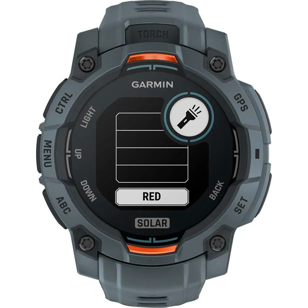 Garmin Instinct 3 45 mm Smartwatch SOLAR Twilight   Light   2 Yr Warranty Bundle