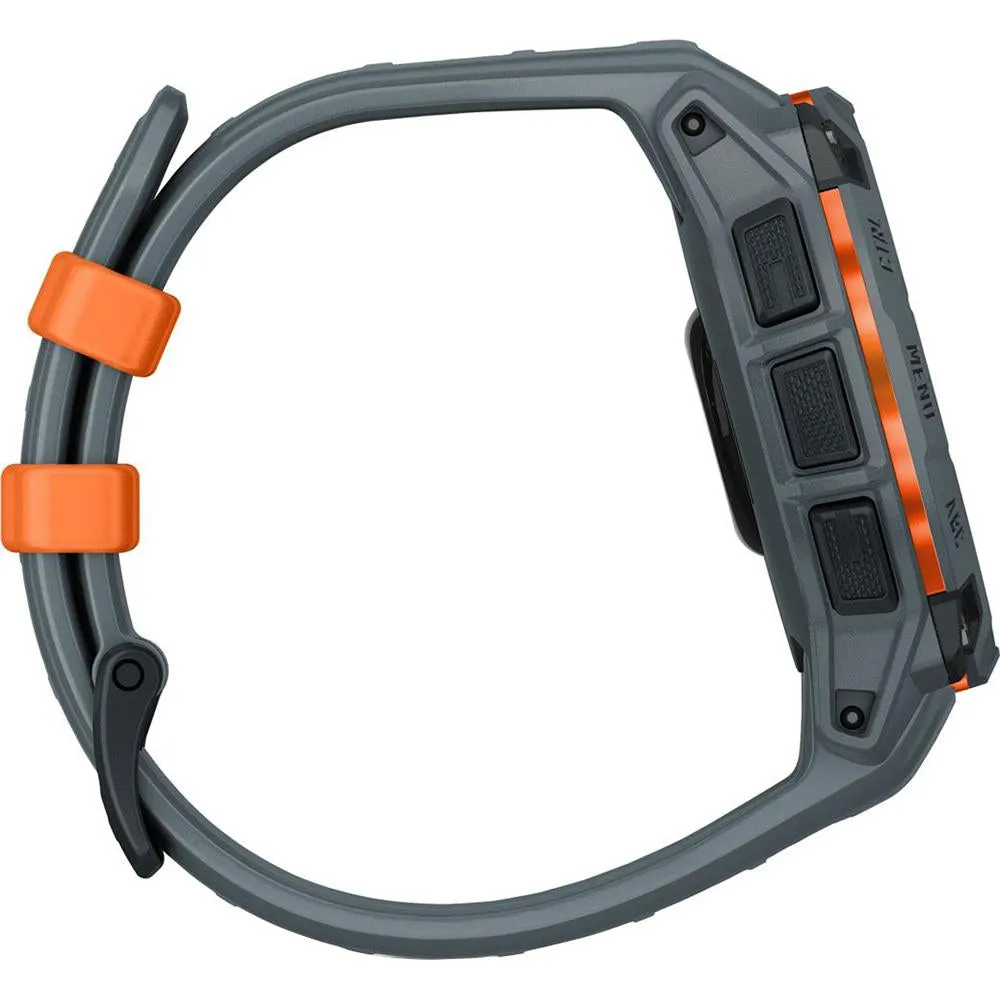 Garmin Instinct 3 45 mm Smartwatch SOLAR Twilight   Light   2 Yr Warranty Bundle