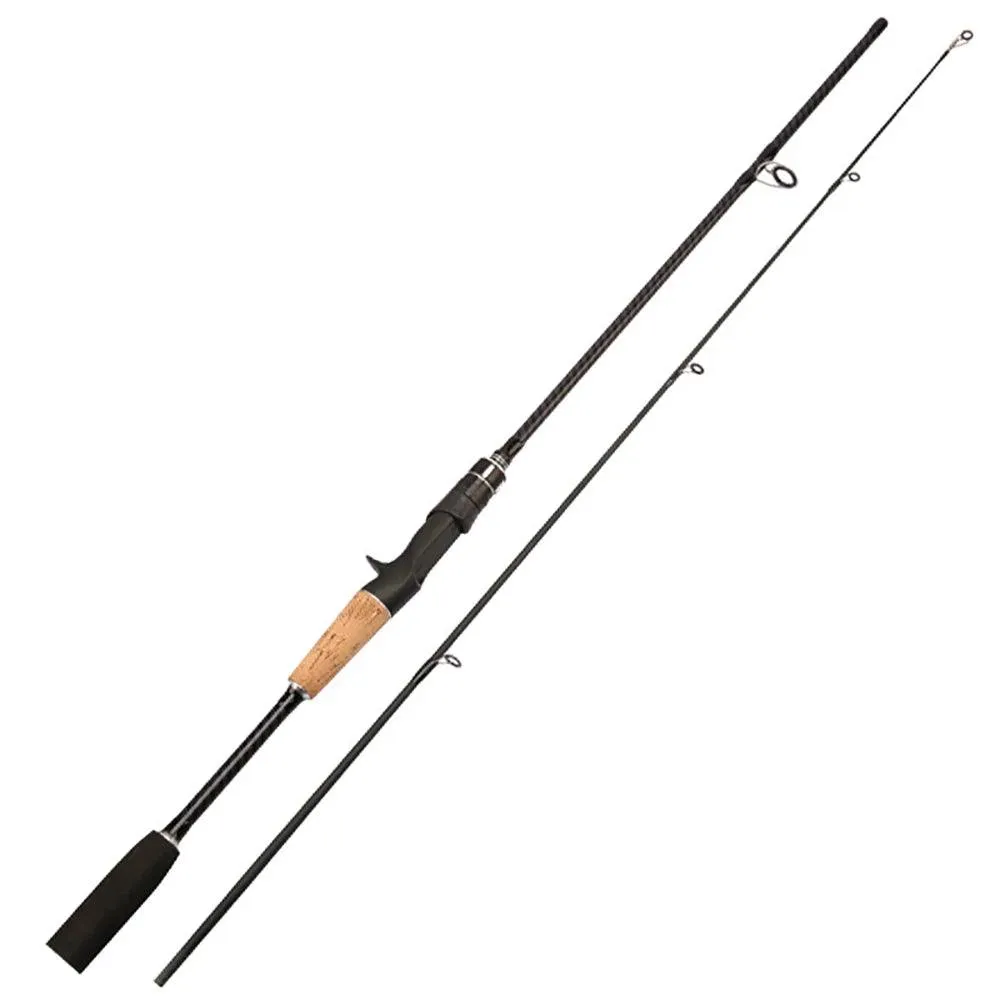 GHOTDA Ultralight Carbon Fiber Lure Fishing Rod 2-Sections
