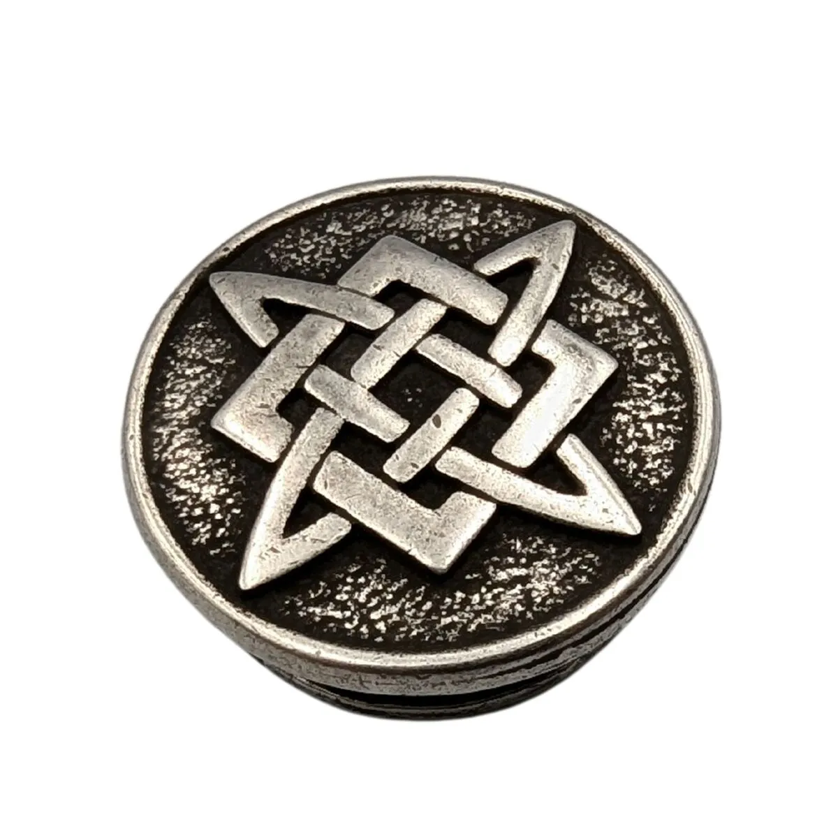 God Svarog bronze paracord bead