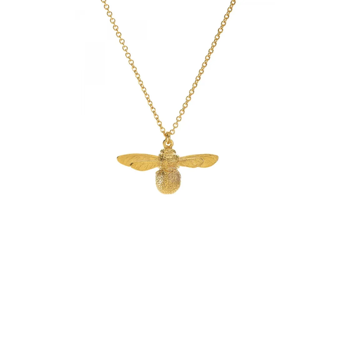 Gold Baby Bee Necklace