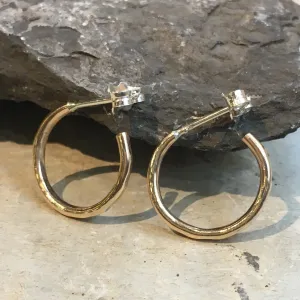 Gold Filled Hoops - Simple Life.