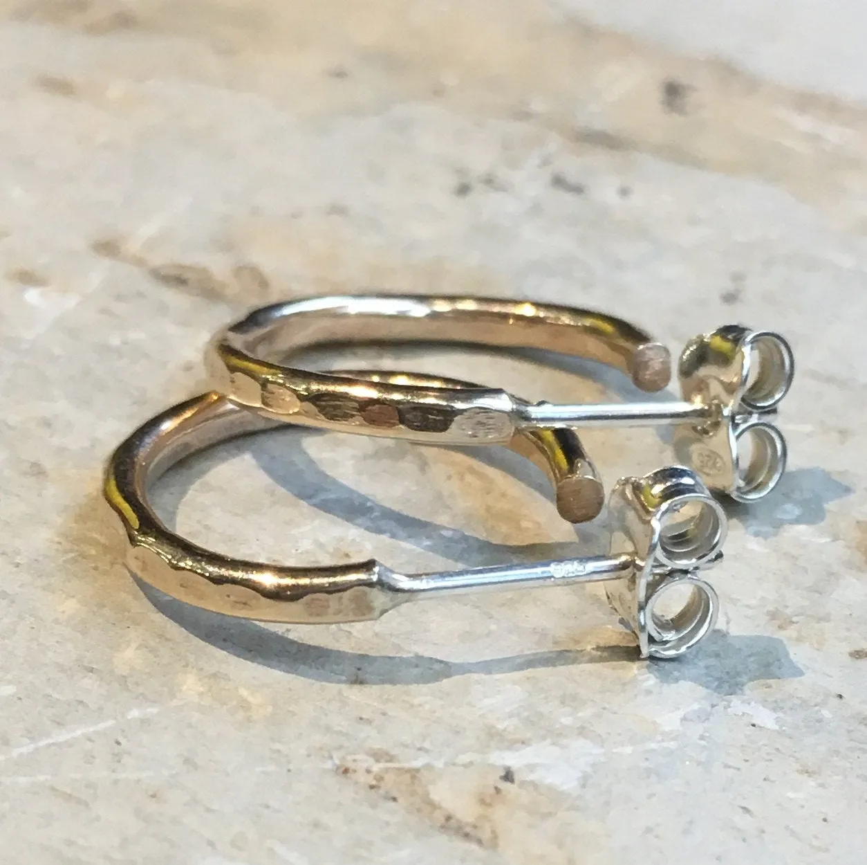 Gold Filled Hoops - Simple Life.