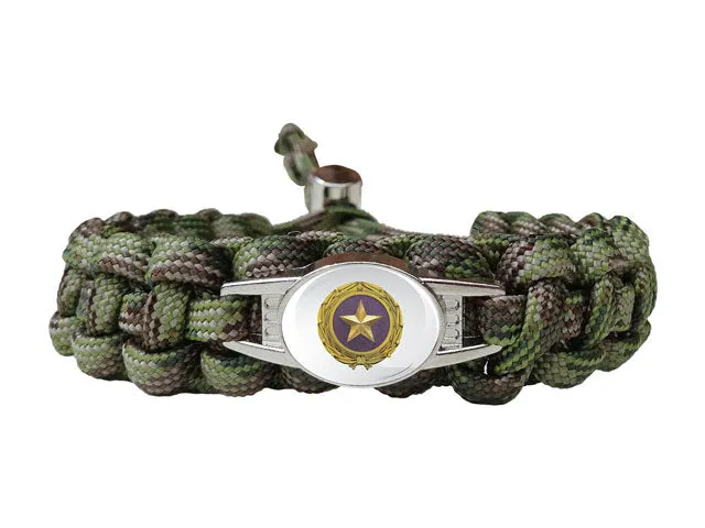 Gold Star Family Paracord Bracelet