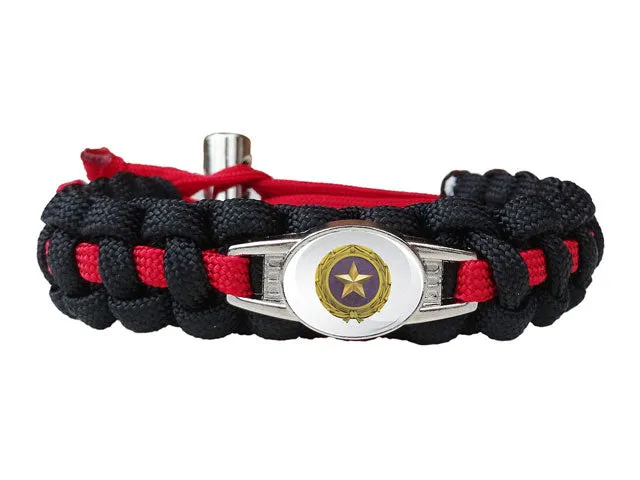 Gold Star Family Paracord Bracelet