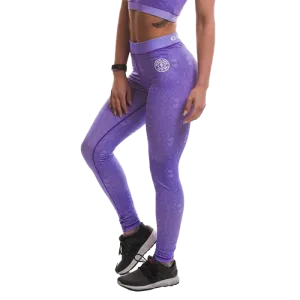Gold's Gym Sublimated Gym Leggings - Lilac