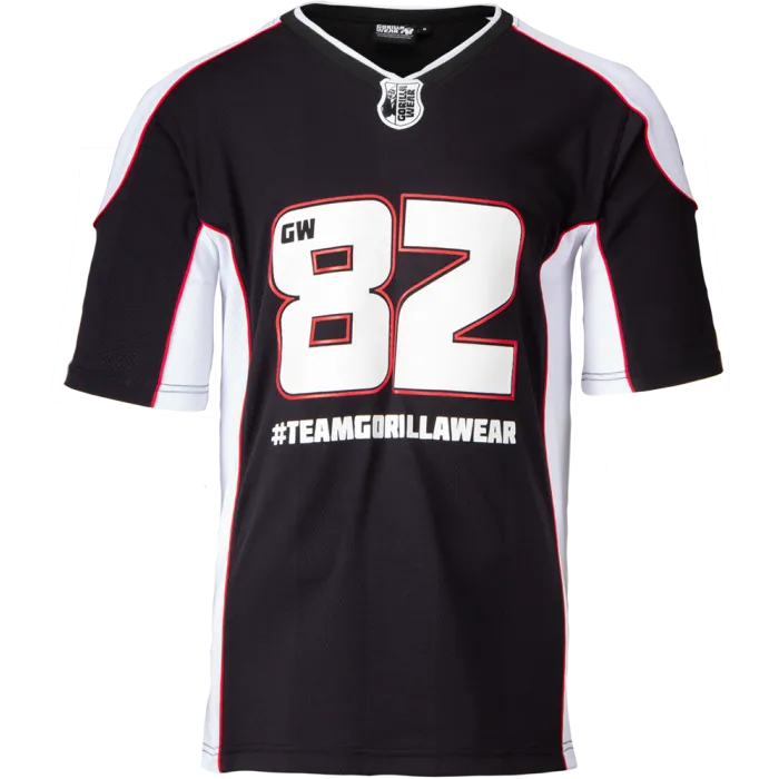 Gorilla Wear Athlete T-Shirt 2.0 - Black/White