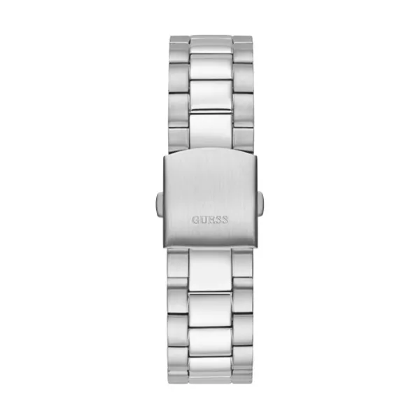 Guess Connoisseur Silver Stainless Steel Tiffany Blue Dial Quartz Watch for Gents - GW0265G11