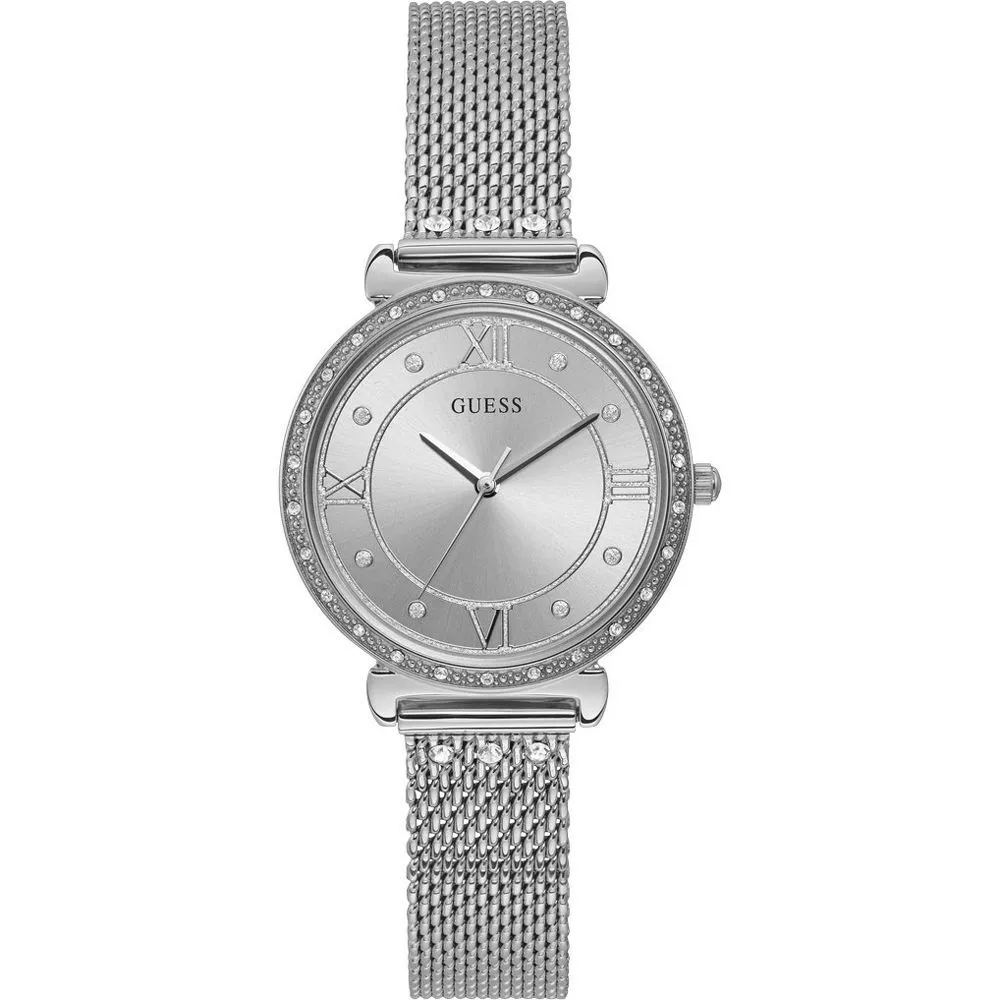 Guess Gray Stainless Steel Stainless Steel Watch