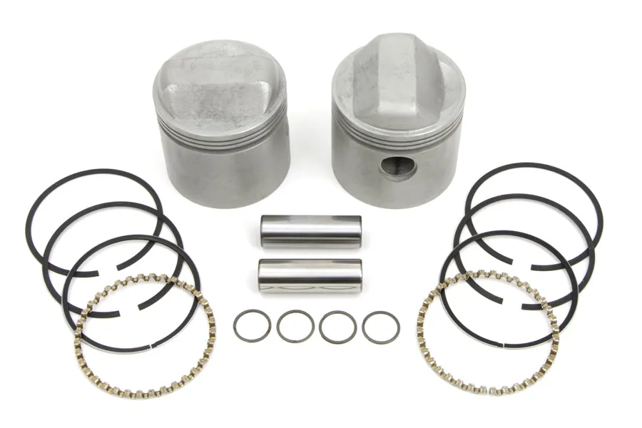 HARLEY 1000cc Piston Set .010 Oversize fits 1972-1985 XL,