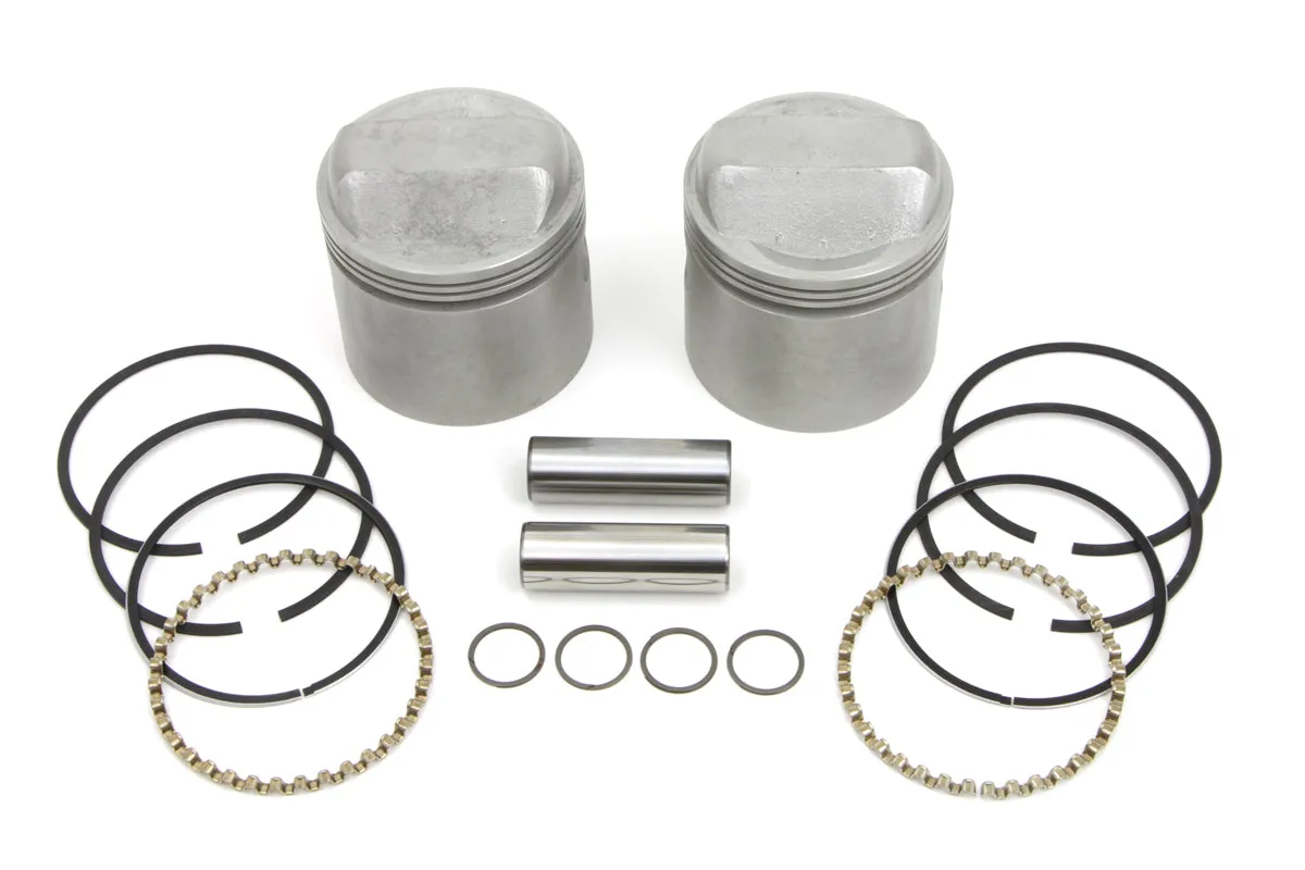 HARLEY 1000cc Piston Set .010 Oversize fits 1972-1985 XL,