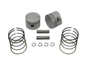 HARLEY 80 inch Evolution Piston Kit fits 1984-1994 FXR,   1991-1998 FXD,   1986-1998 FLST,   1984-1998 FLT,   1984-1998 FXST,