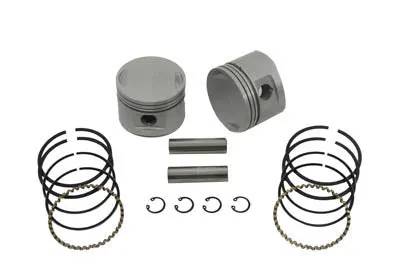 HARLEY 80 inch Evolution Piston Kit fits 1984-1994 FXR,   1991-1998 FXD,   1986-1998 FLST,   1984-1998 FLT,   1984-1998 FXST,