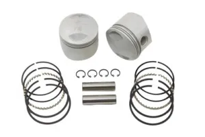 HARLEY 80 inch Overhead Valve Piston Set .010 Oversize fits 1978-1984 FL,   1978-1984 FX,   1979-1983 FLT,   1982-1983 FXR,