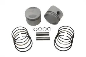 HARLEY 80 inch Overhead Valve Piston Set .040 Oversize fits 1978-1984 FL,   1978-1984 FX,   1979-1983 FLT,   1982-1983 FXR,