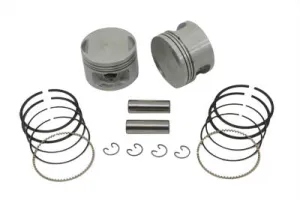 HARLEY Replica 1100cc Piston Set .020 Oversize fits 1987-1988 XL, 1100
