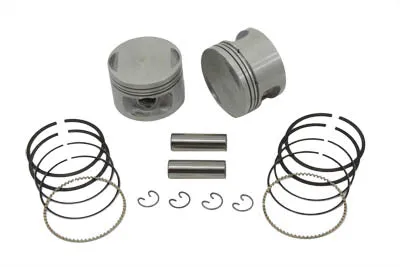 HARLEY Replica 1100cc Piston Set .020 Oversize fits 1987-1988 XL, 1100
