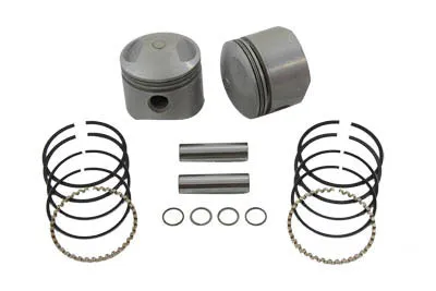 HARLEY Replica 80 inch Overhead Valve Piston Set Standard Size fits 1978-1984 FL,   1978-1984 FX,   1979-1983 FLT,   1982-1983 FXR,