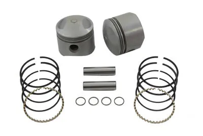 HARLEY Replica 80 inch Overhead Valve Piston Set Standard Size fits 1978-1984 FL,   1978-1984 FX,   1979-1983 FLT,   1982-1983 FXR,