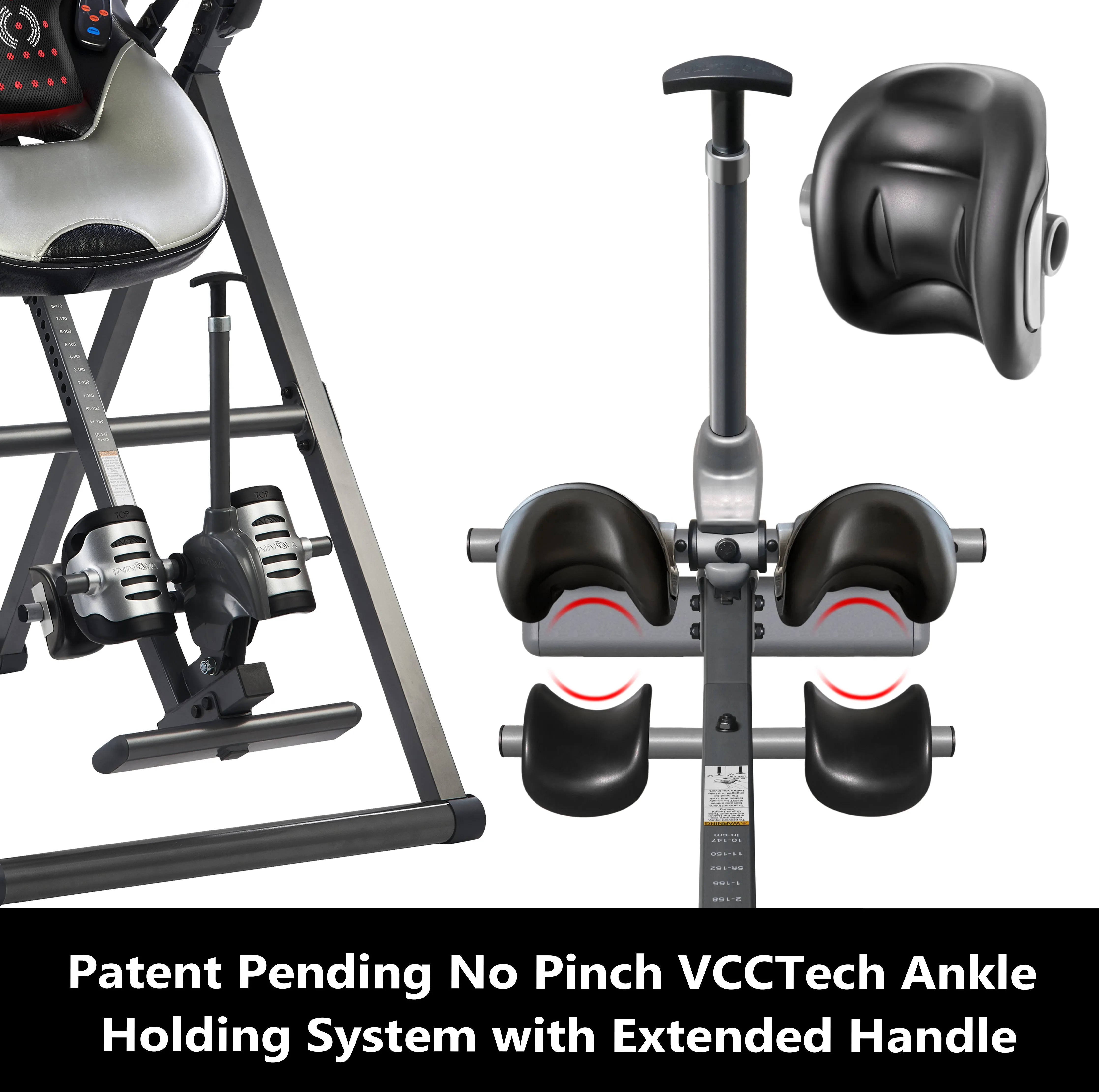 Heat and Massage Inversion Table