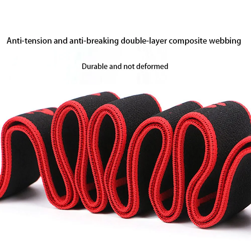 High-Quality 8-Section Stretching Resistance Band – Multi-Functional Elastic Yoga & Pilates Fitness Belt for Targeted Stretching, Dance, Flexibility Training, Adjustable Tension, Portable Design for Home or Gym
