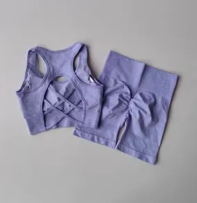 High Waist & Hip Lifting Fitness Set for Women
