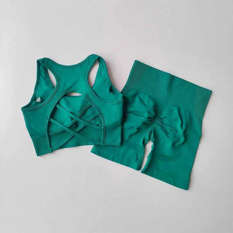 High Waist & Hip Lifting Fitness Set for Women