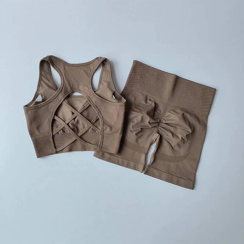 High Waist & Hip Lifting Fitness Set for Women