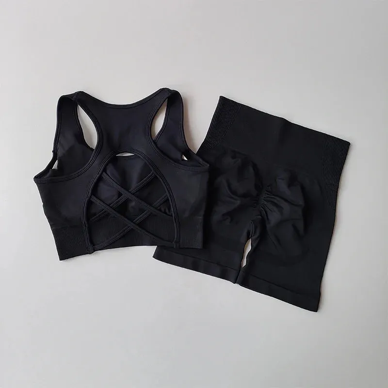 High Waist & Hip Lifting Fitness Set for Women