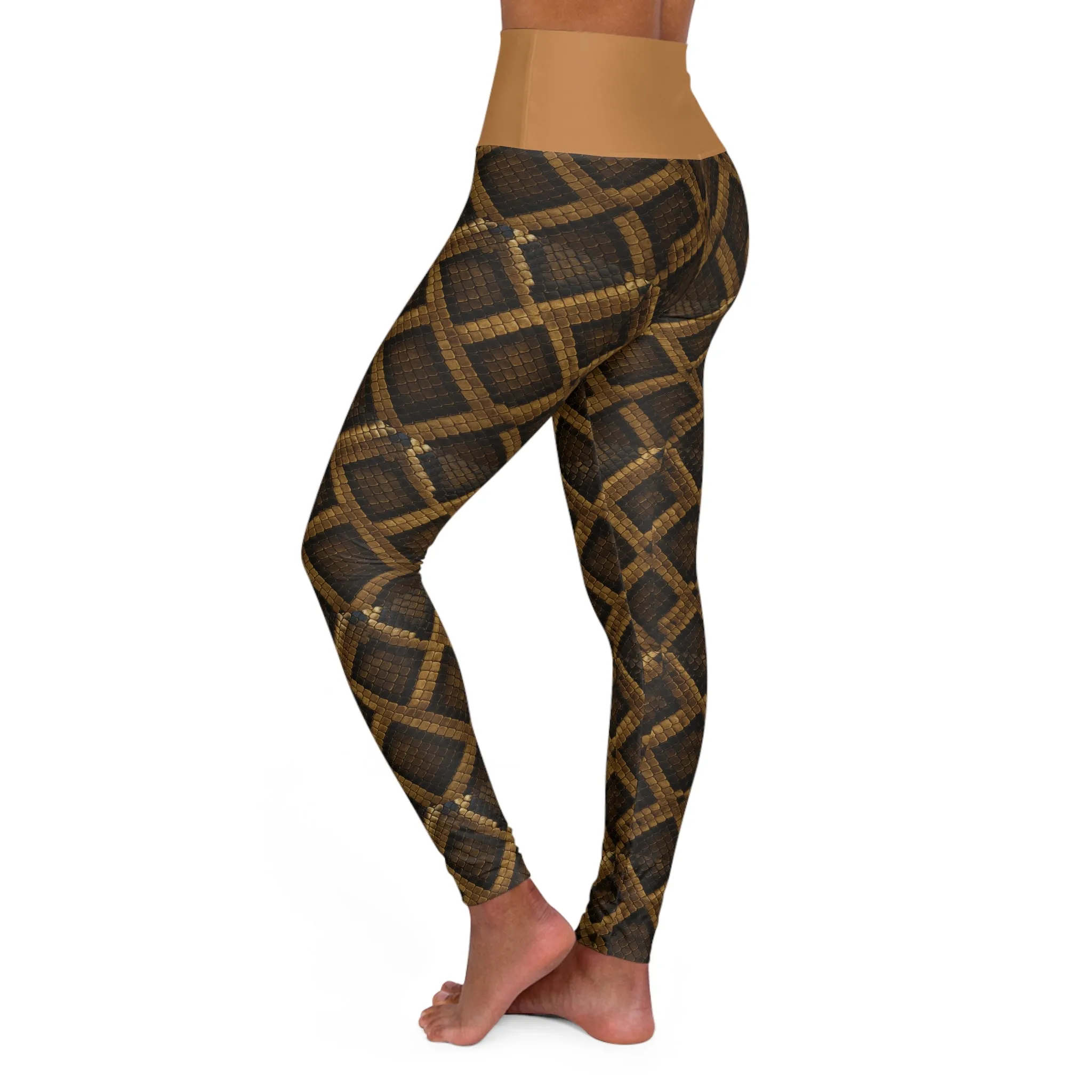 High Waisted Yoga Leggings - Stylish & Comfortable Workout Leggings for Fitness Enthusiasts