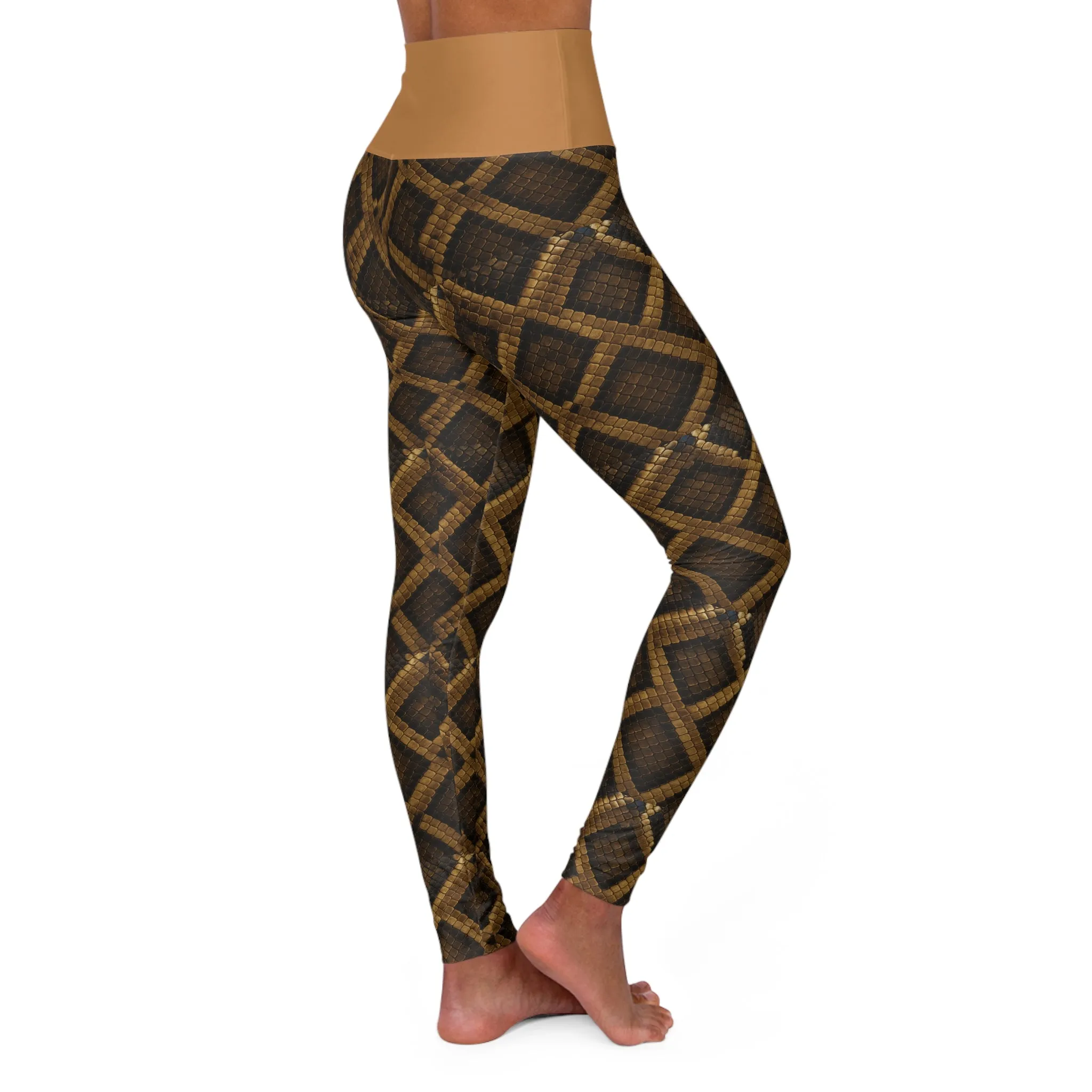 High Waisted Yoga Leggings - Stylish & Comfortable Workout Leggings for Fitness Enthusiasts