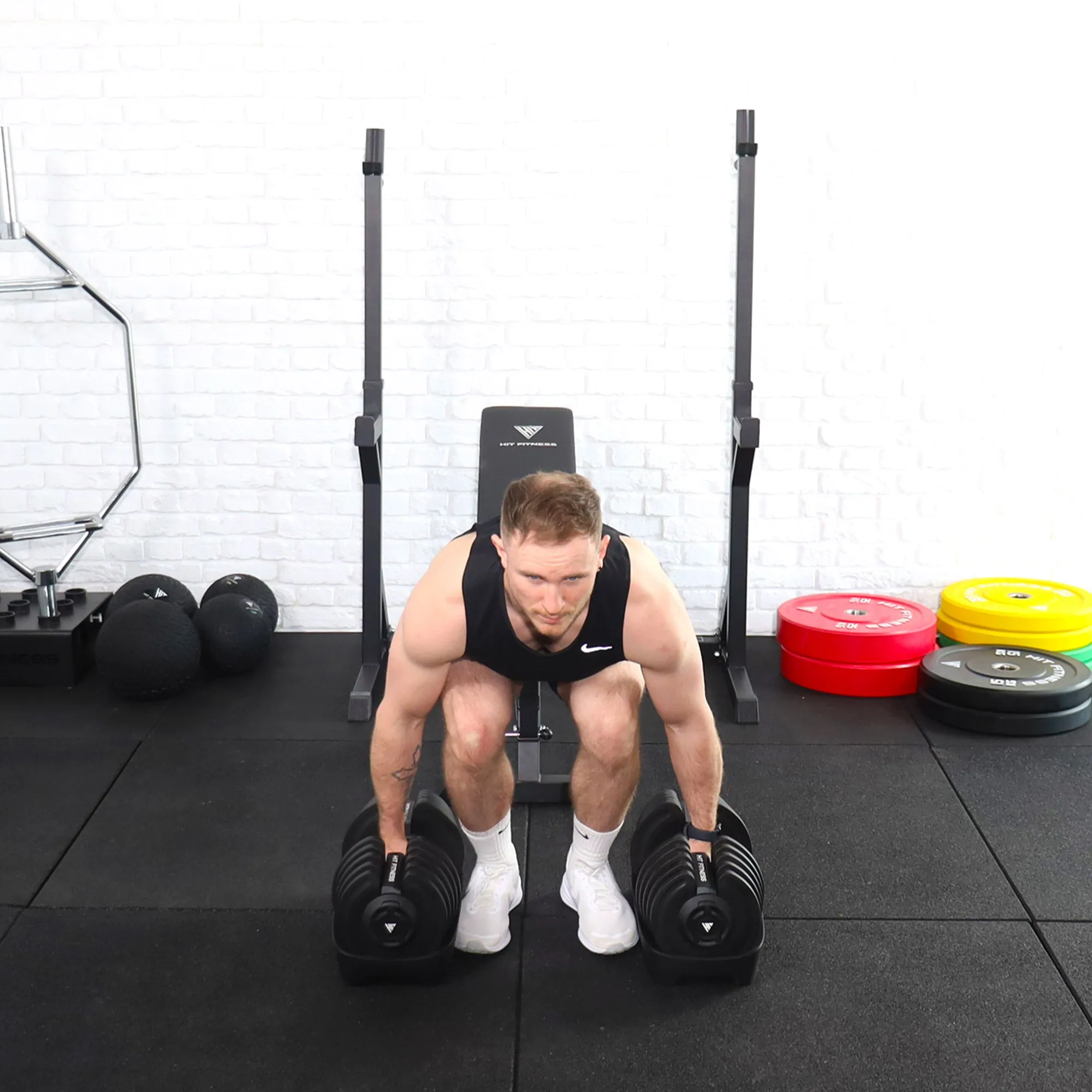 Hit Fitness Adjustable Dumbbells | 40kg Pair