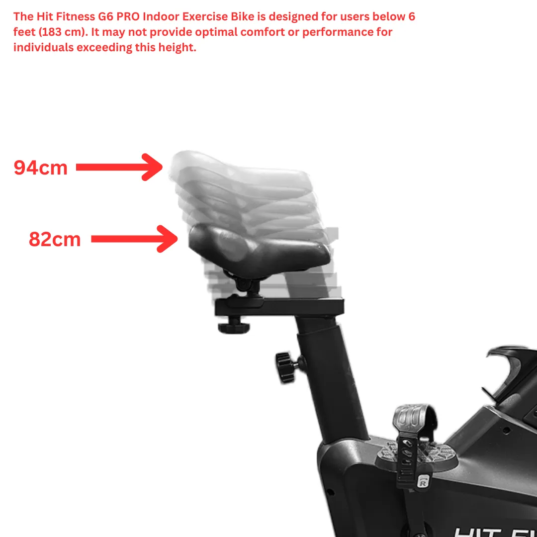 Hit Fitness G6 PRO Indoor Exercise Bike