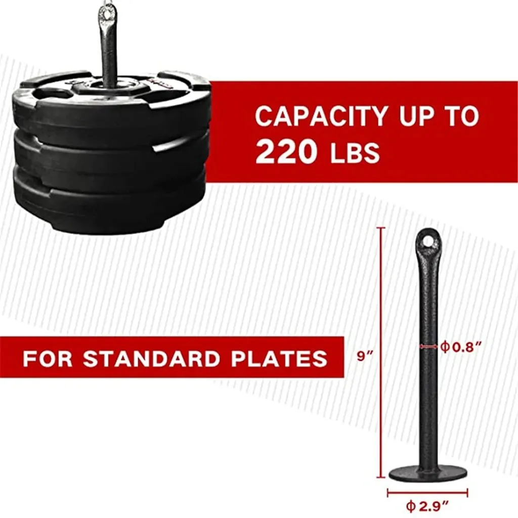 Home Gym Pulley System - Adjustable Resistance for Versatile Workouts and Muscle Targeting
