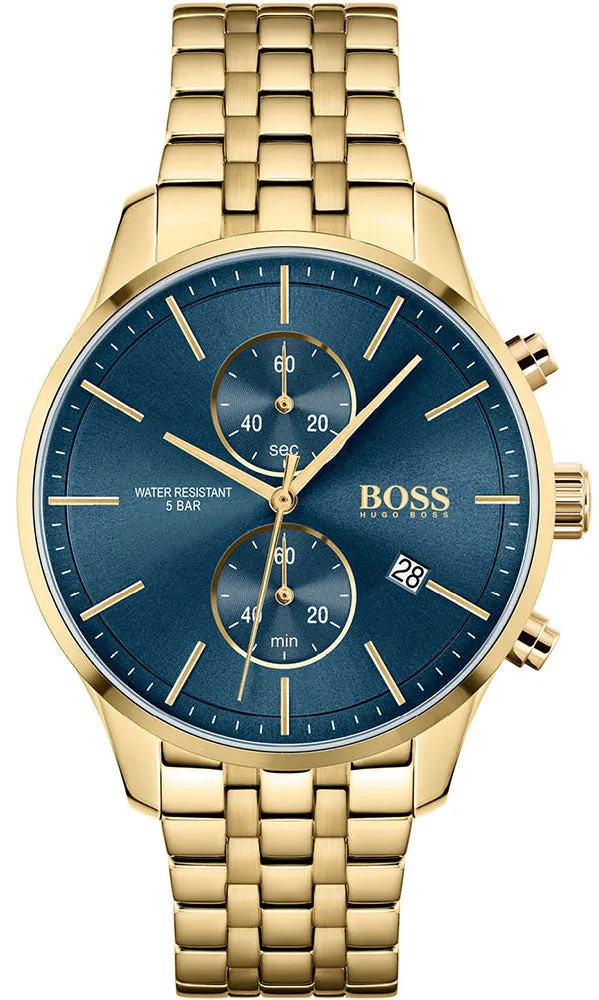 Hugo Boss Associate Gold Chronograph Men's Watch 1513841
