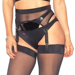 Intimates Suspender Belt - Black