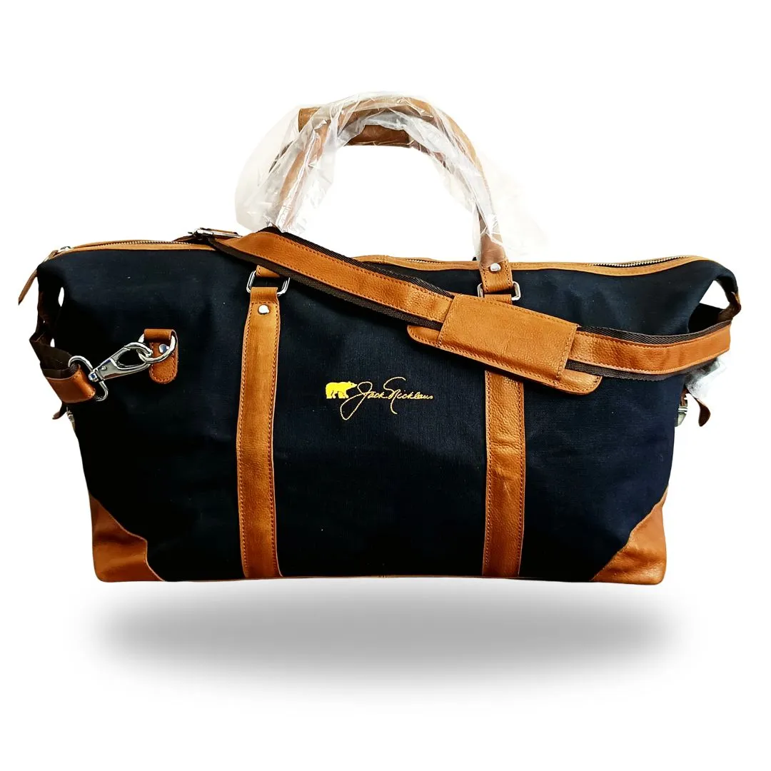 Jack Nickalaus Brown-Black Duffel Bag